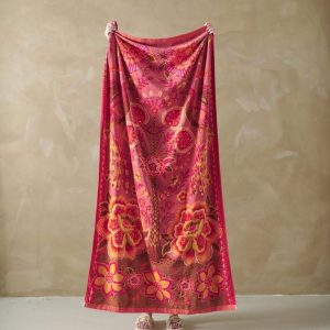 PIP Jungle Garden B.Towel Pink 100x180