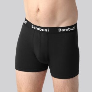 Bambus underbukser sort mænd - Bambuni
