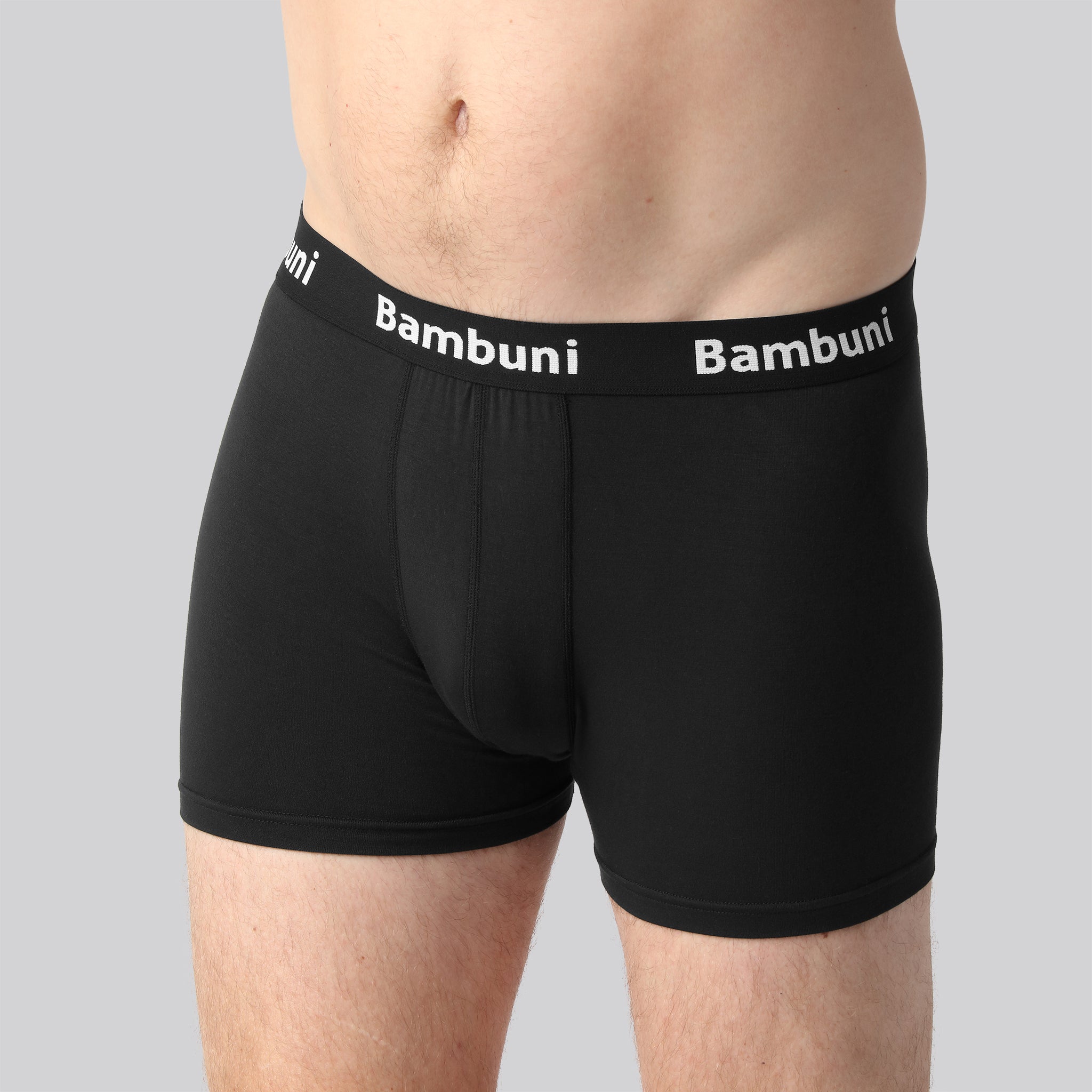 Bambus underbukser sort mænd - Bambuni